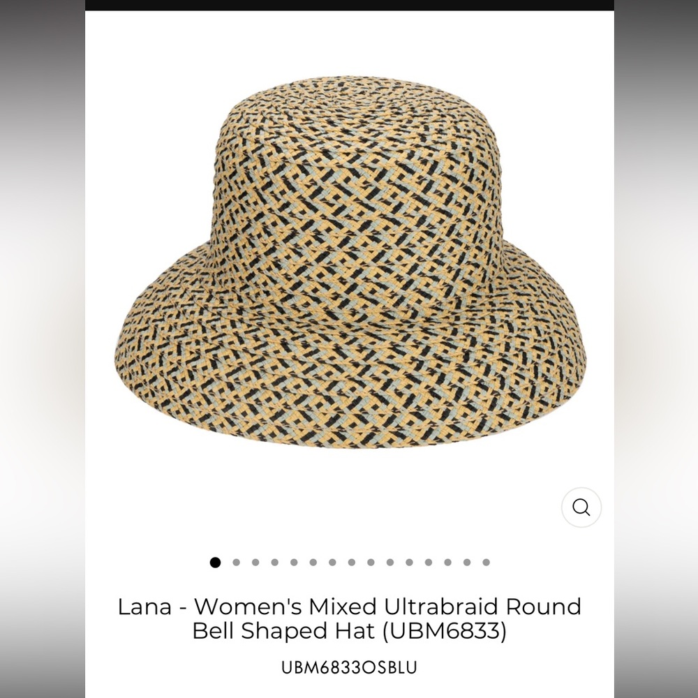 San Diego Hat Company Tan Woven Sun Bucket Hat - Picture 2 of 2